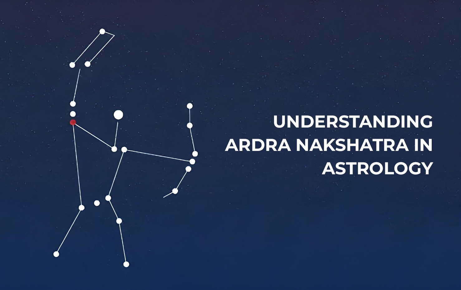 Understanding Ardra Nakshatra In astrology