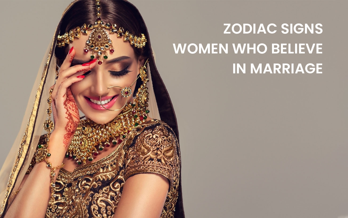 Zodiac Signs Women Who Believe In Marriage