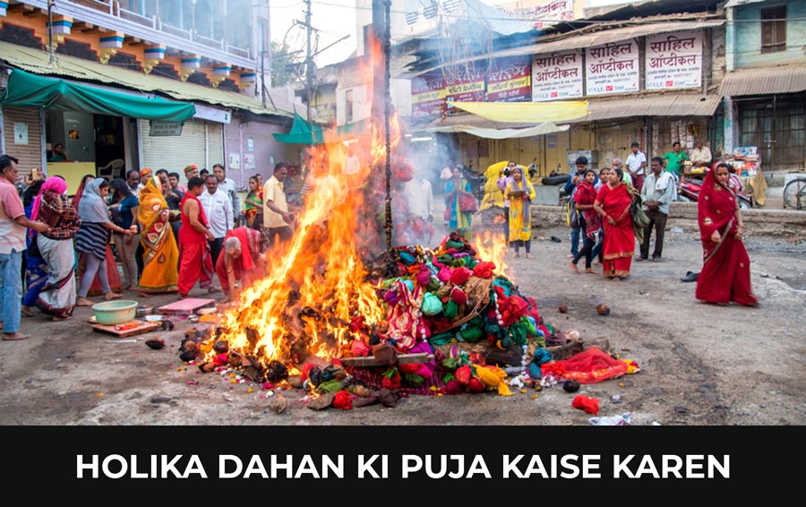 holika dahan ki puja kaise karen