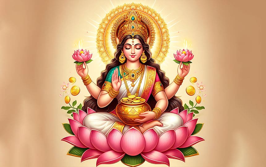 Maha Lakshmi Puja: Blesses devotees with wealth and success