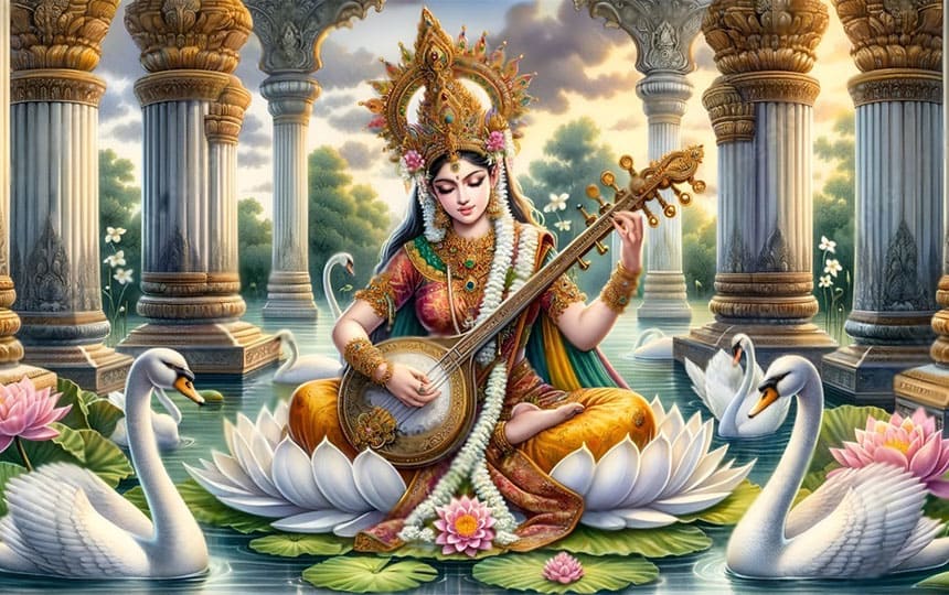 Sarasvati Sahasranam Blesses With Knowledge and Wisdom