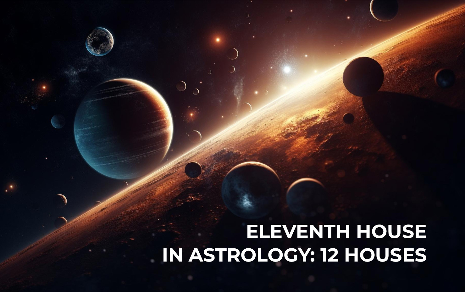 Eleventh House in Astrology: 12 Houses