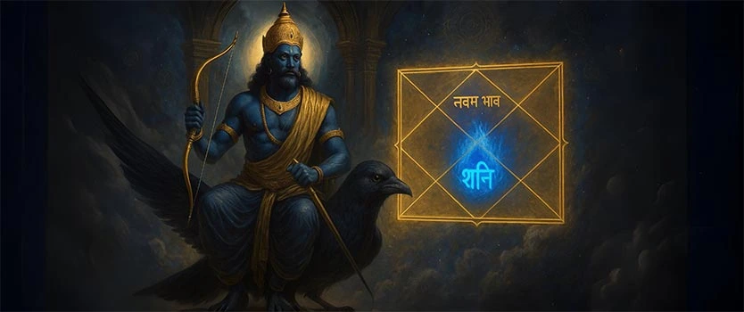 नवम भाव में शनि का गोचर: कैसे बदलता है भाग्य और सोच?