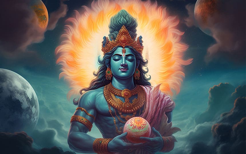 Lord Vishnu Puja to reduce affect of Pitra Dosha