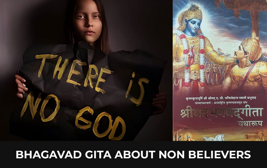 bhagavad gita about non believers