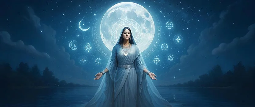 वैदिक ज्योतिष में चंद्र राशि कैसे निर्धारित की जाती है?