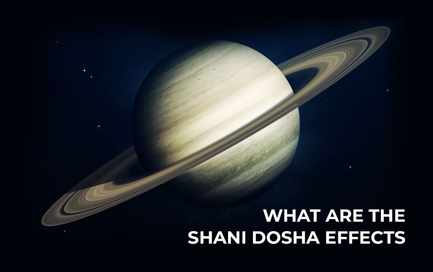 What Are the Shani Dosha Effects