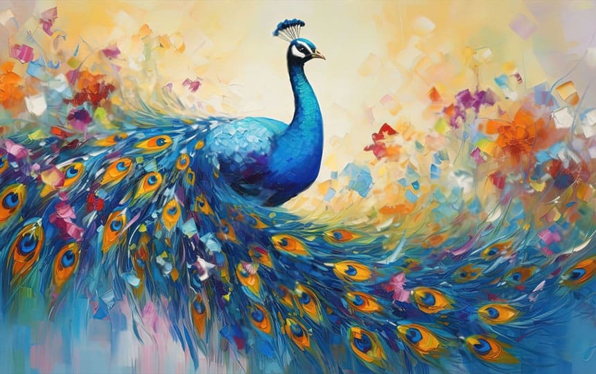 Know All About Peacock Painting Vastu