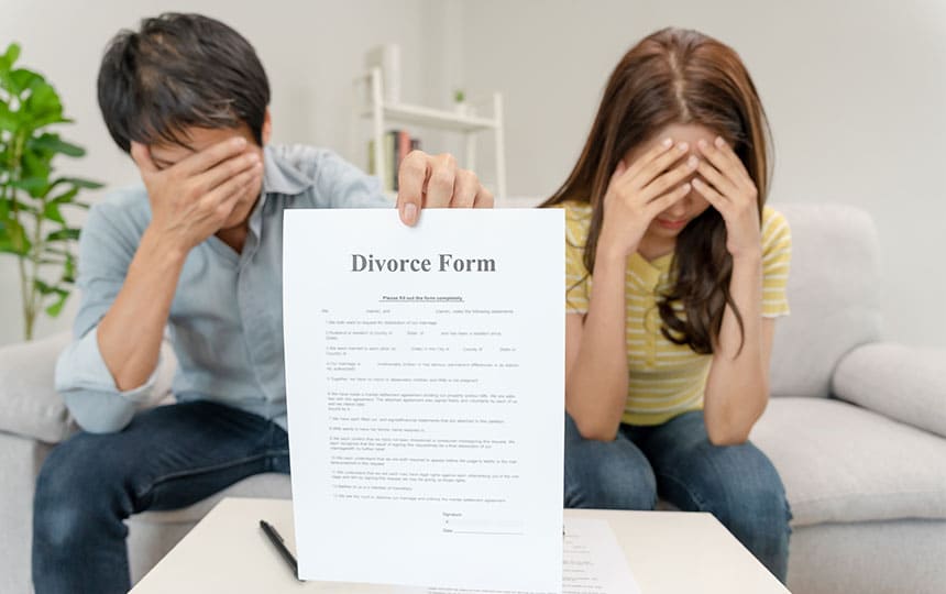 Which planet is responsible for Divorce?