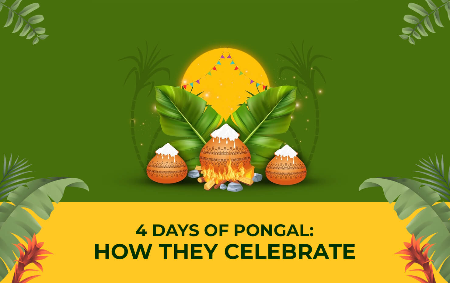 4 Days of Pongal: How They Celebrate