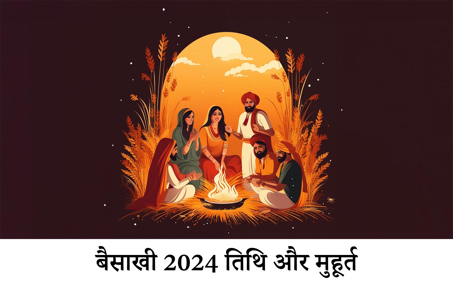 बैसाखी 2024 तिथि और मुहूर्त