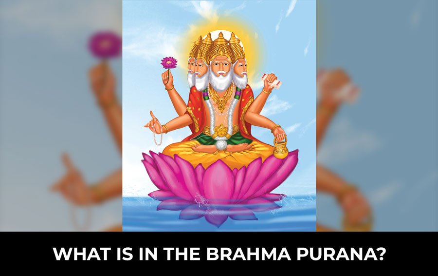 what is in the Brahma Purana?