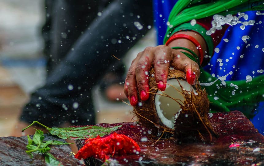 Significance of Breaking Coconut in Rituals