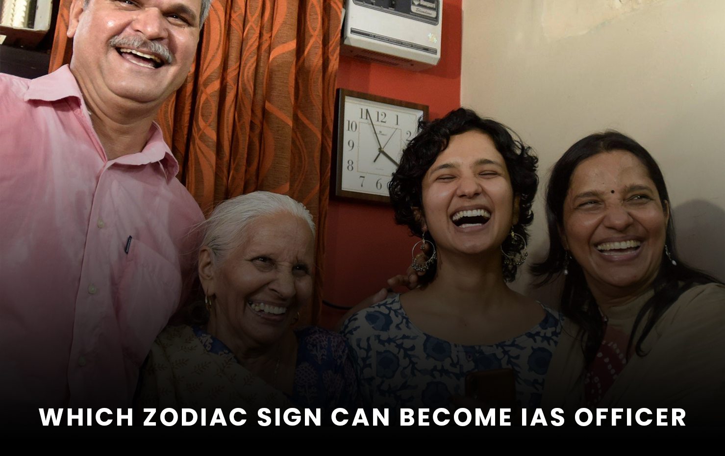 Which Zodiac Sign can become IAS officer?