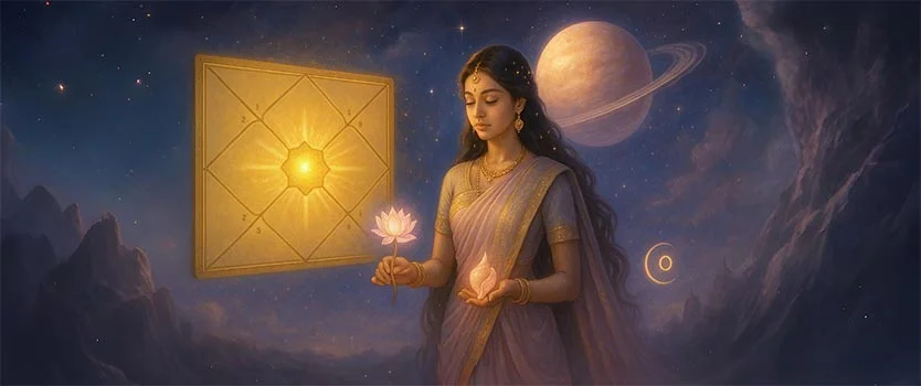 शुक्र नवम भाव में: जानिए इसके जीवन, विवाह और भाग्य पर प्रभाव