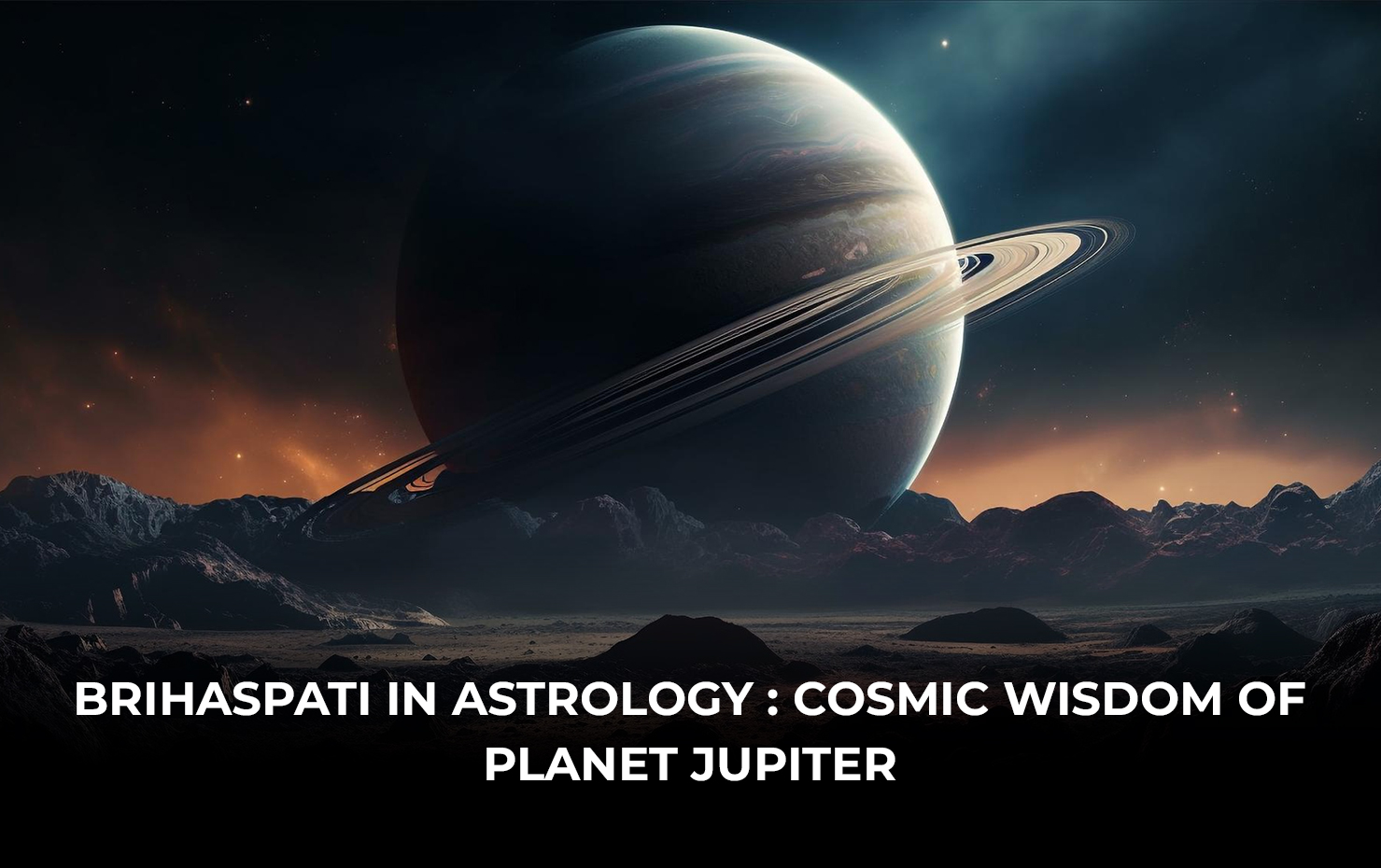 Brihaspati in Astrology : Cosmic Wisdom of Planet Jupiter