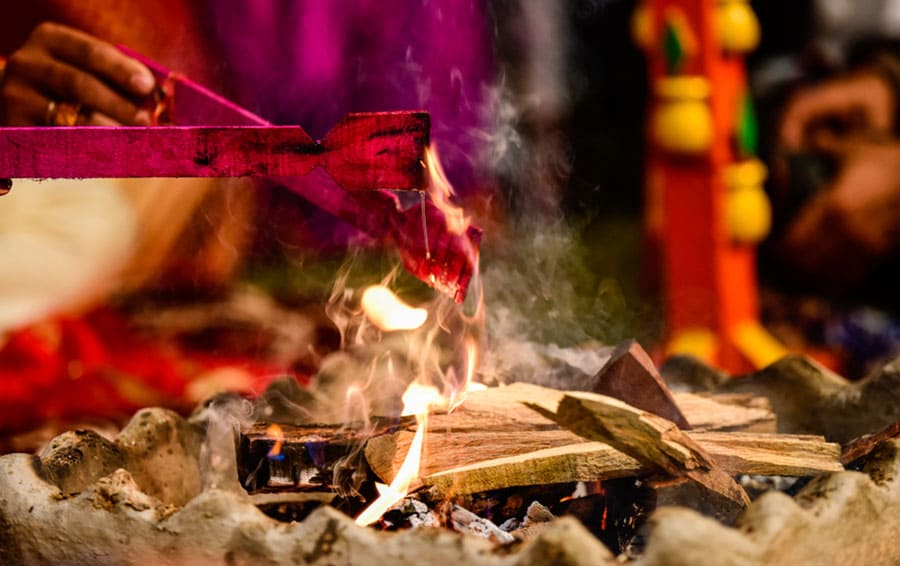 Why do we say swaha in yagya