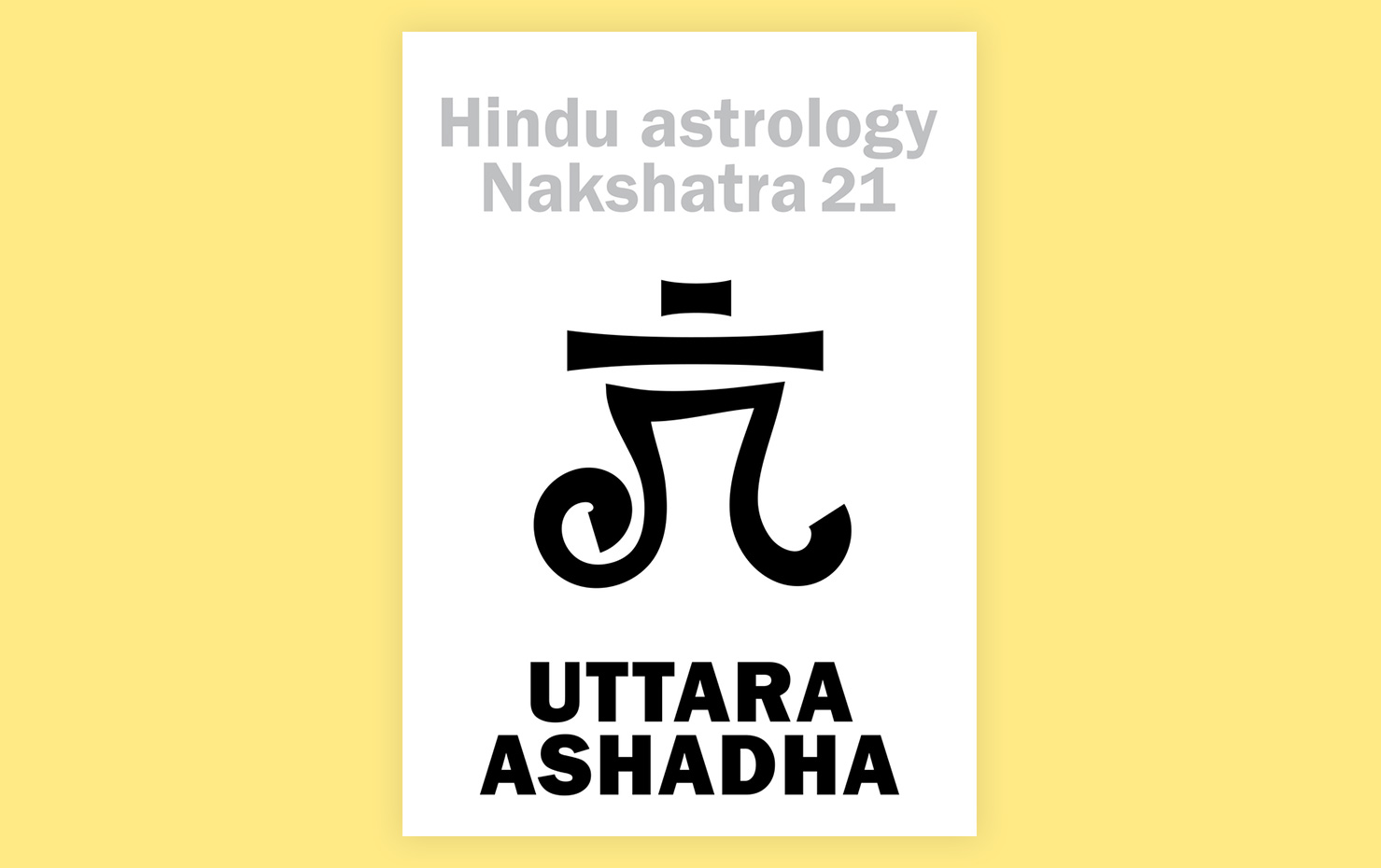 Uttara Ashadha Nakshatra In astrology