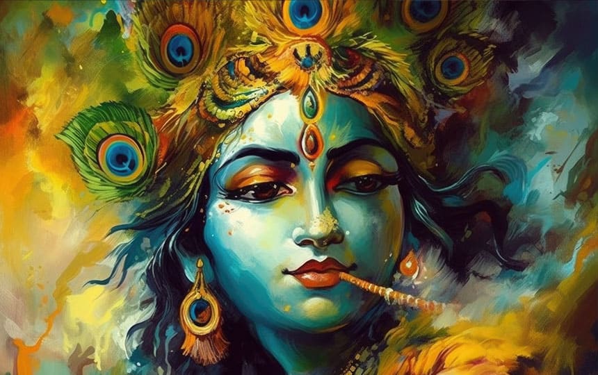 Why Lord Krishna wear peacock feather - Chat with astrologer