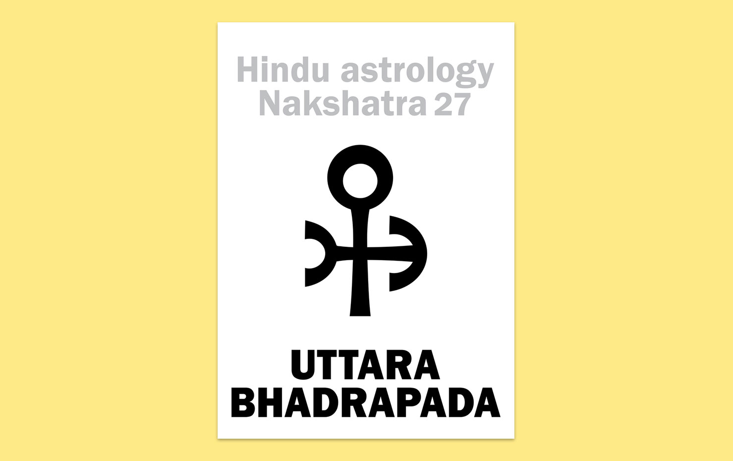 Uttara Bhadrapada Nakshatra In astrology