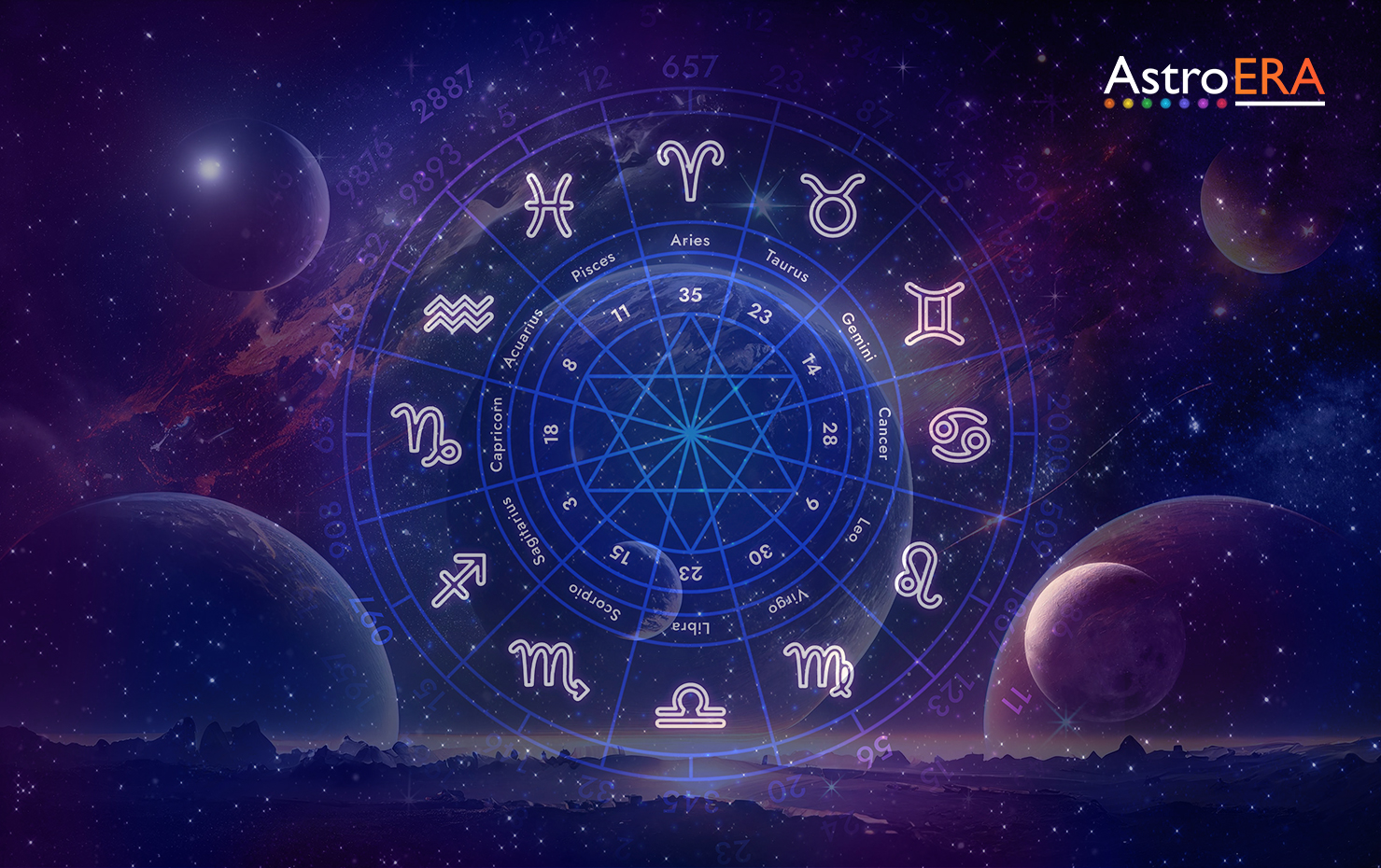 zodiac signs ruling planet