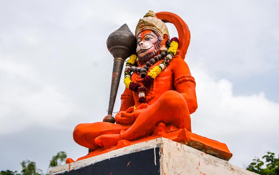 where lord hanuman lives