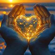 Heart with zodiac signs